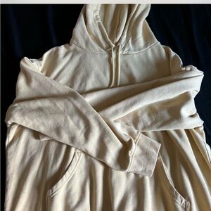 h&m pastel yellow hoddie